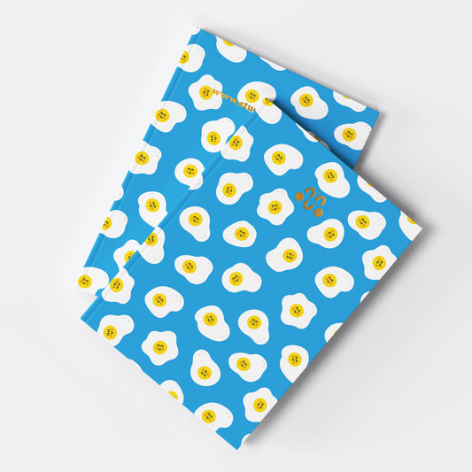 Studio Boketto | Fried Eggs Pattern Notebook