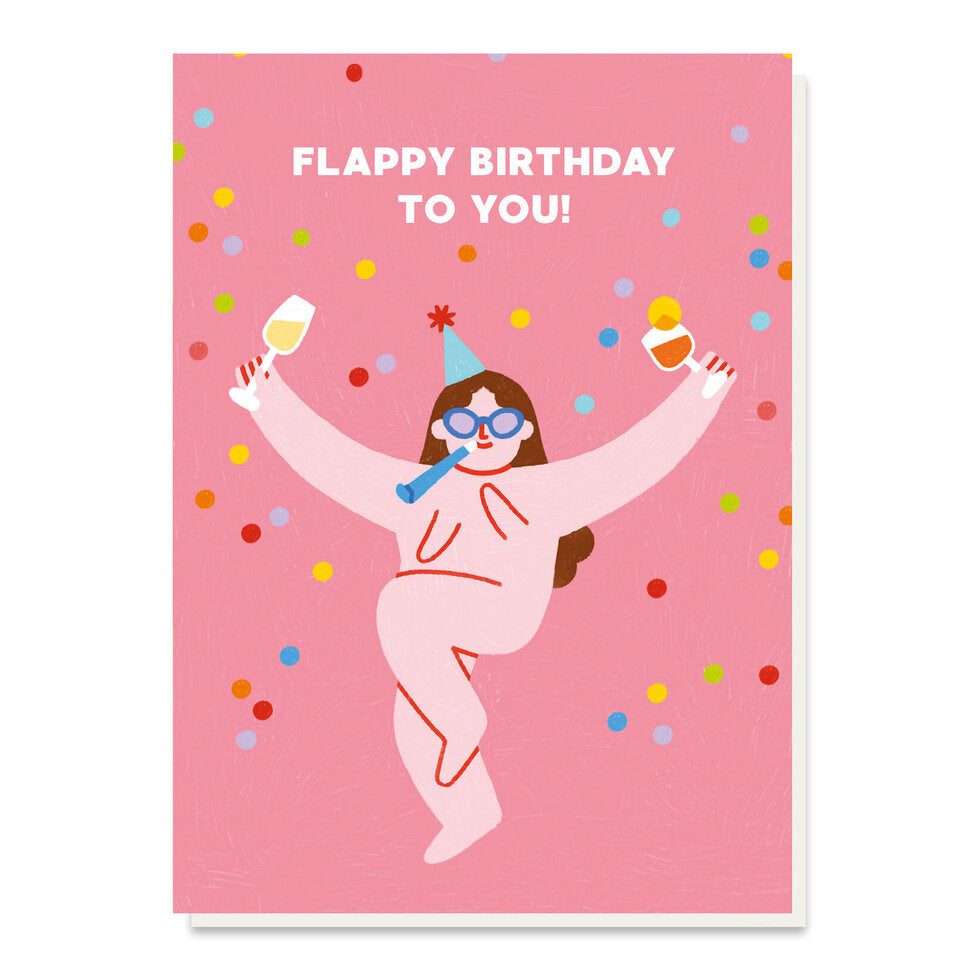 Greetings Card | "Flappy Birthday To You!"