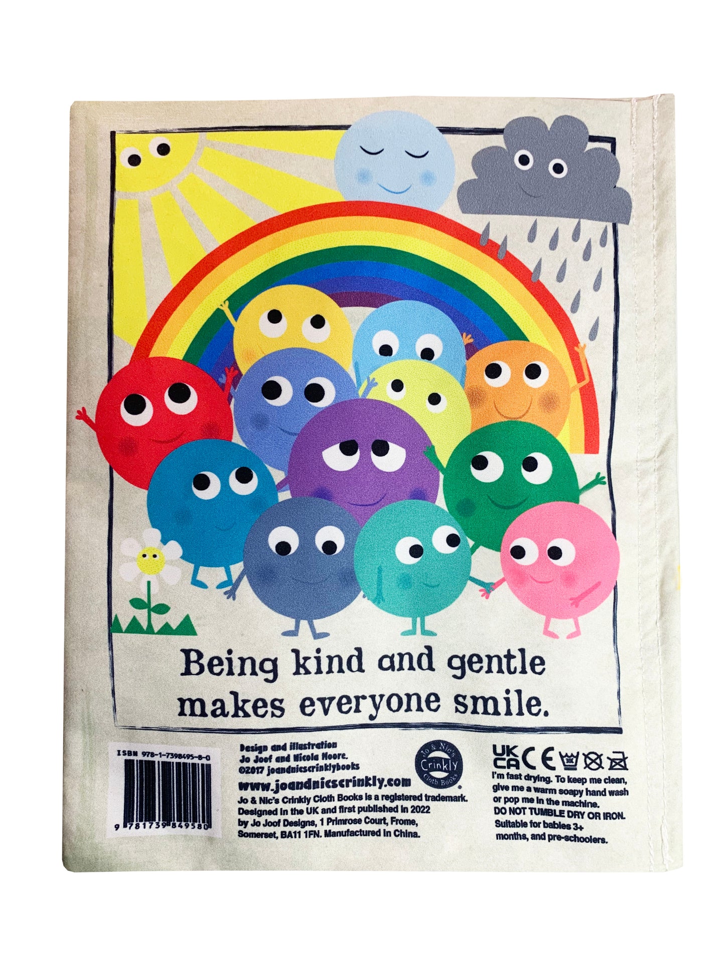 Crinkly Newspaper | Rainbow of Emotions