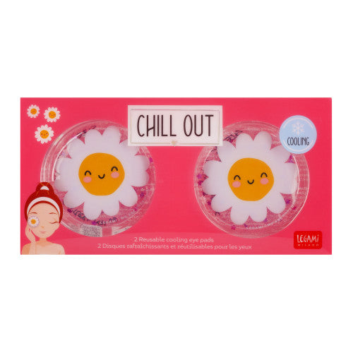 Legami | 2 Reusable Cooling Eye Pads | Daisy