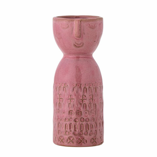 Bloomingville | Vase | Embla Pink, Stoneware