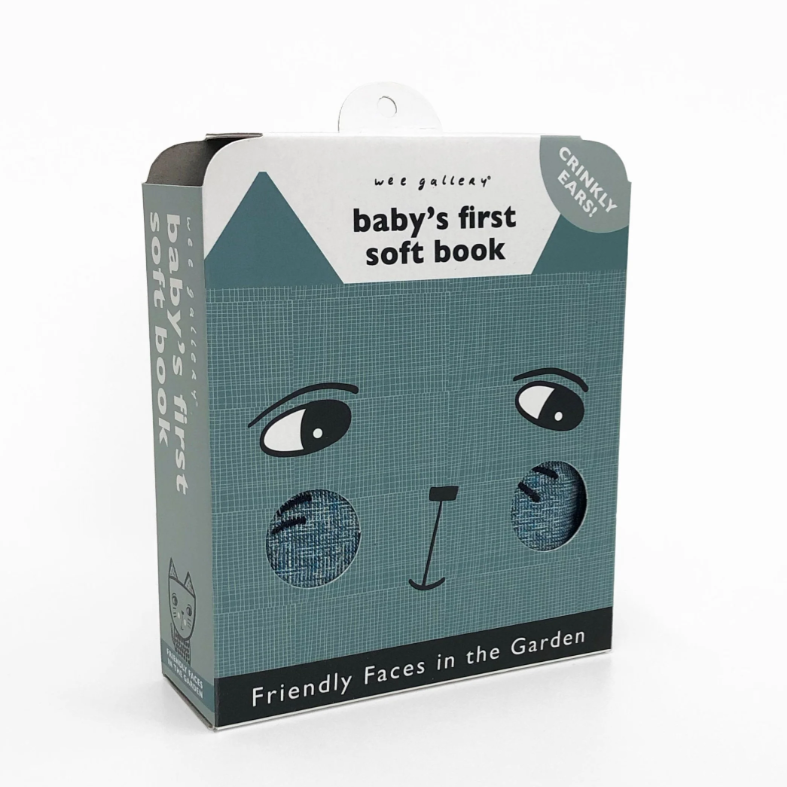 Baby's First Soft Book | Friendly Faces in the Garden