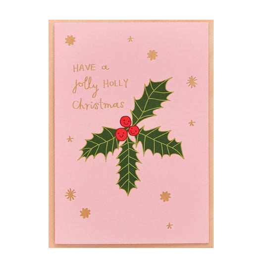 Christmas Card | Have a Holly Jolly Christmas