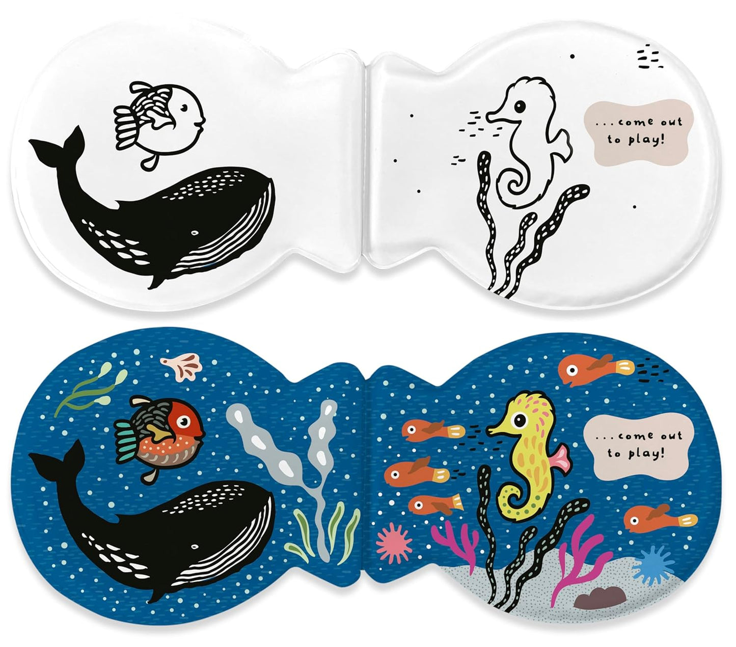 Shaped Bath Book | Fish & Friends