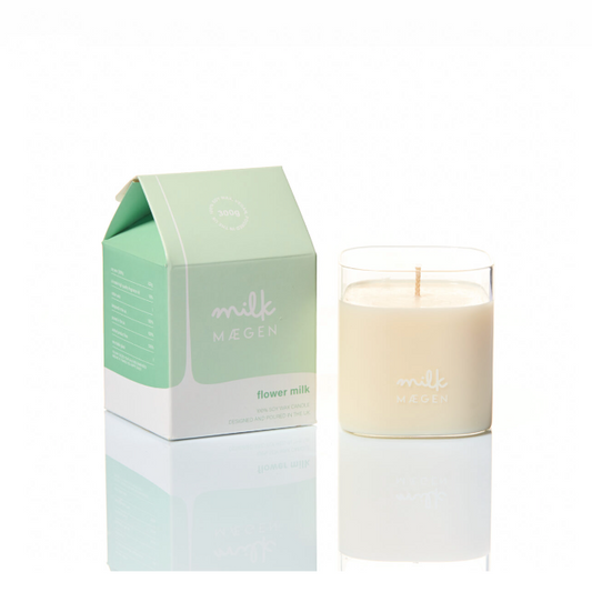 MÆGEN | Flower Milk Candle