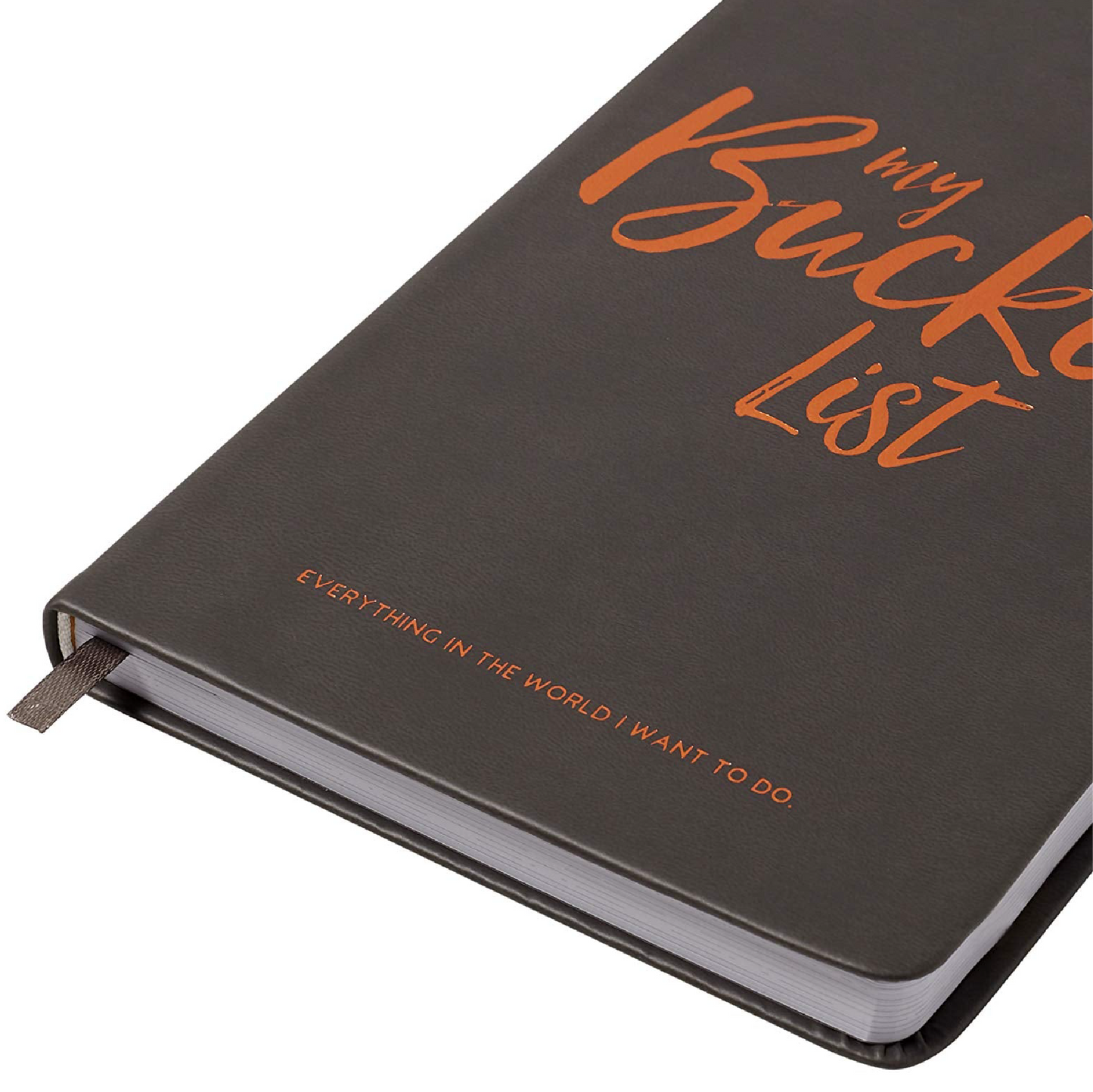 Èccolo | A5 Soft Cover Bucket List Journal | Black & Gold