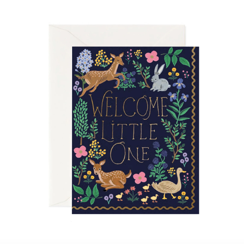 Greetings Card | "Welcome Little One"