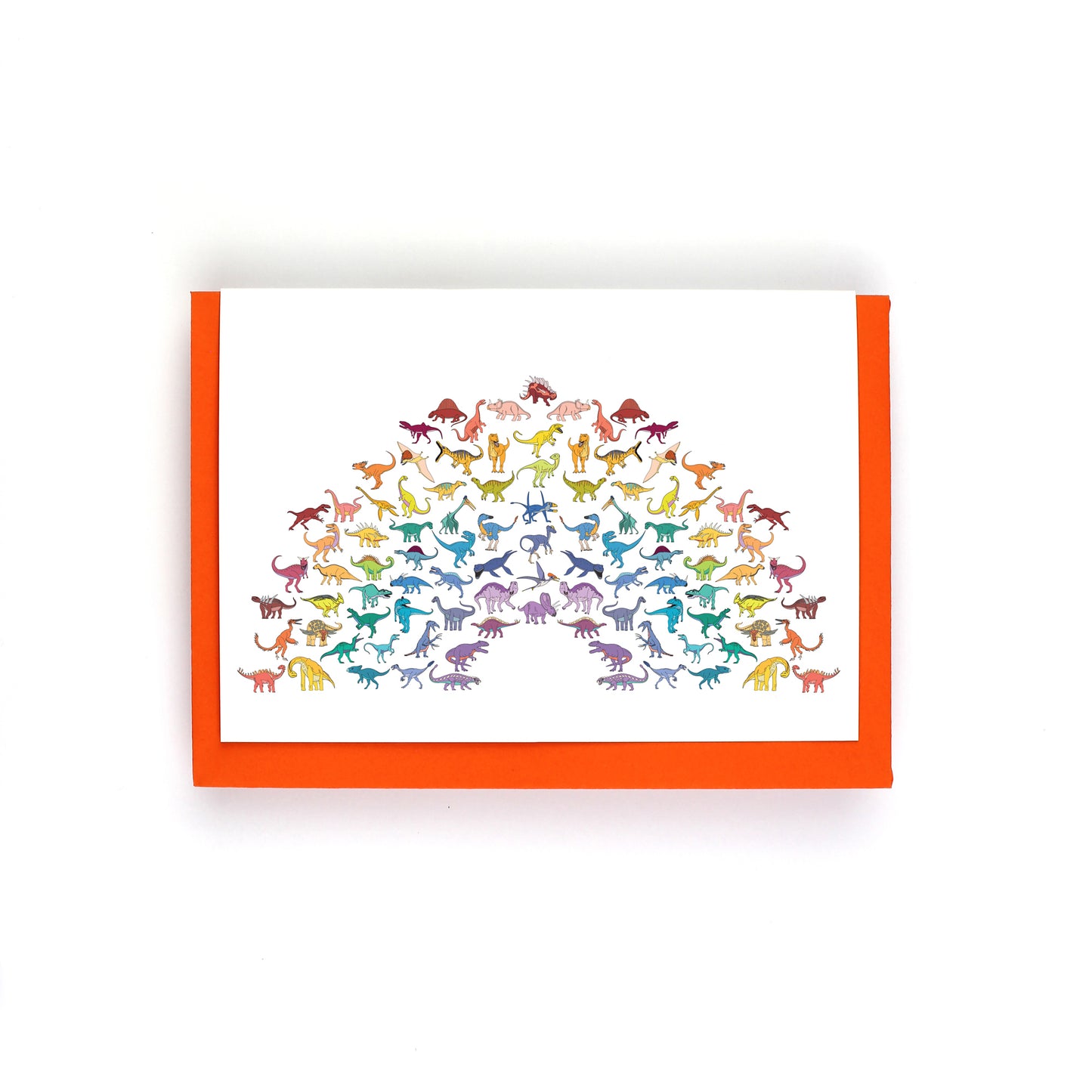 Greetings Card | "Rainbow Dinosaur"