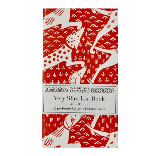 Cambridge Imprint | Very Slim List Book | Dogs