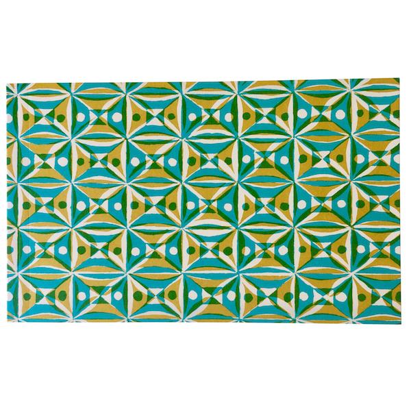 Cambridge Imprint | Softback Sketchbook | Kaleidoscope Yellow and Turquoise