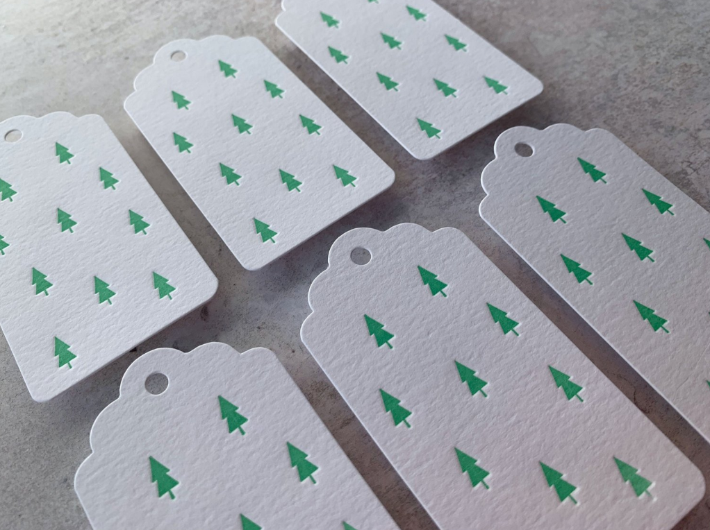 Little Paper Soul | Gift Tags | Trees
