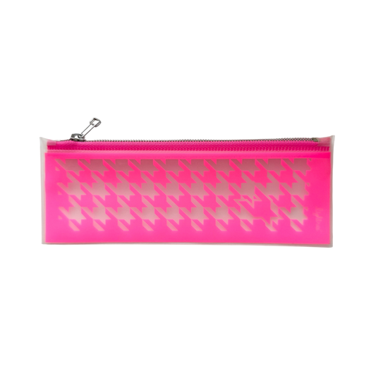 Lightree | Houndstooth Pouch | M Long