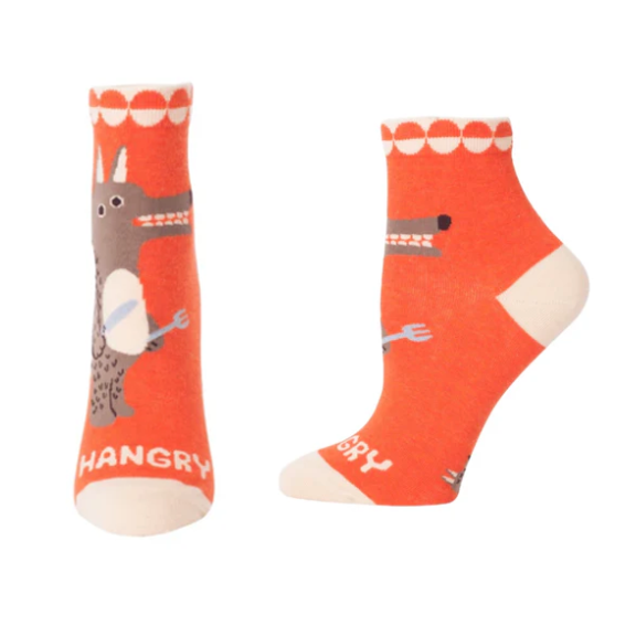 Socks - Women's Ankle "Hangry"