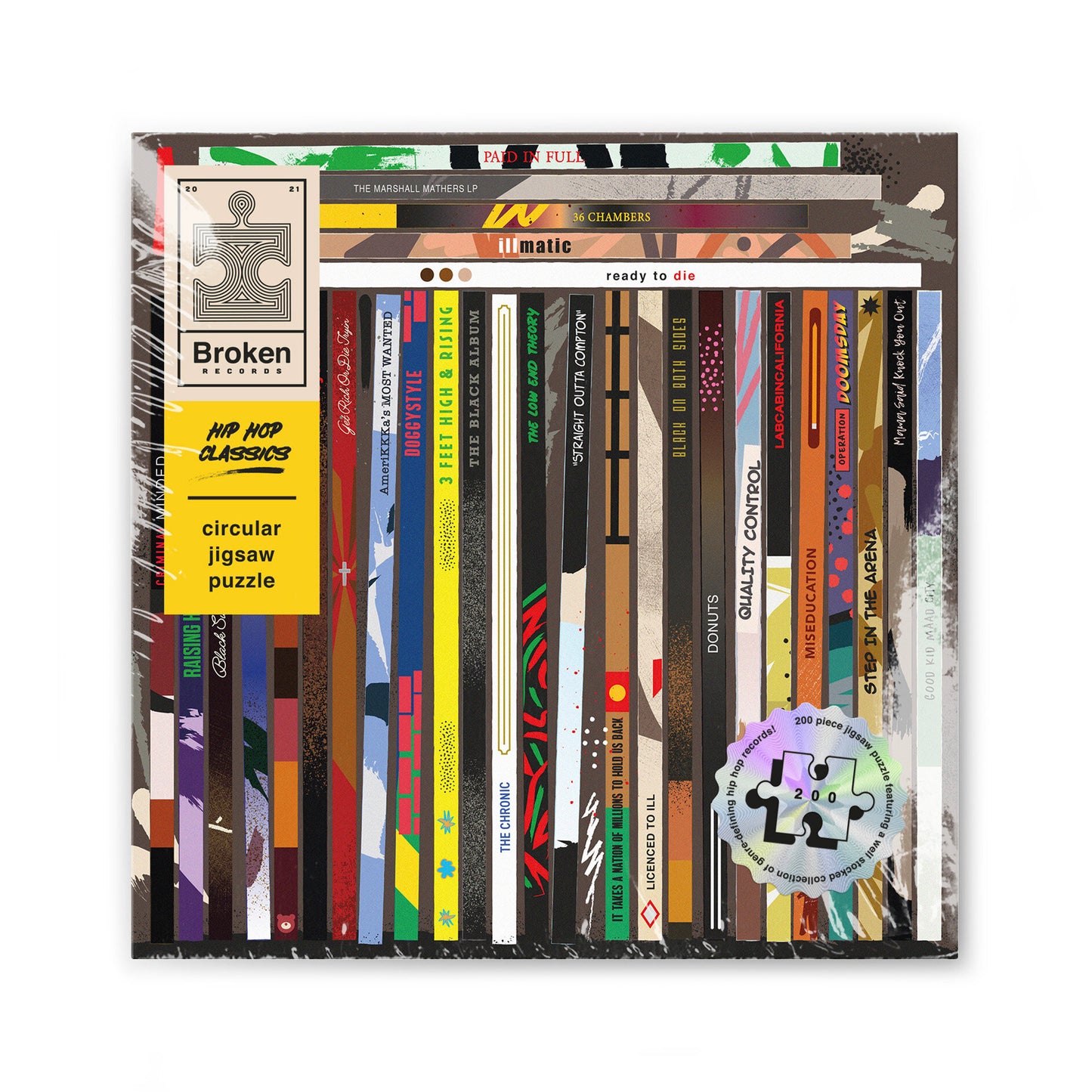 Jigsaw Puzzles of hip hop classics | Broken Records