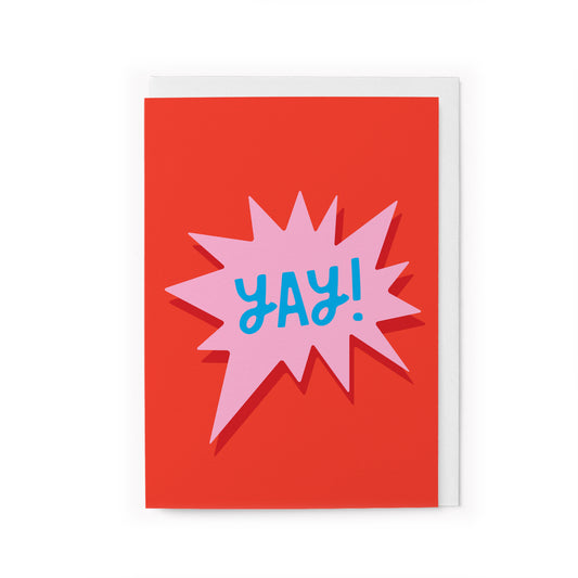 Greetings Card | "Yey"