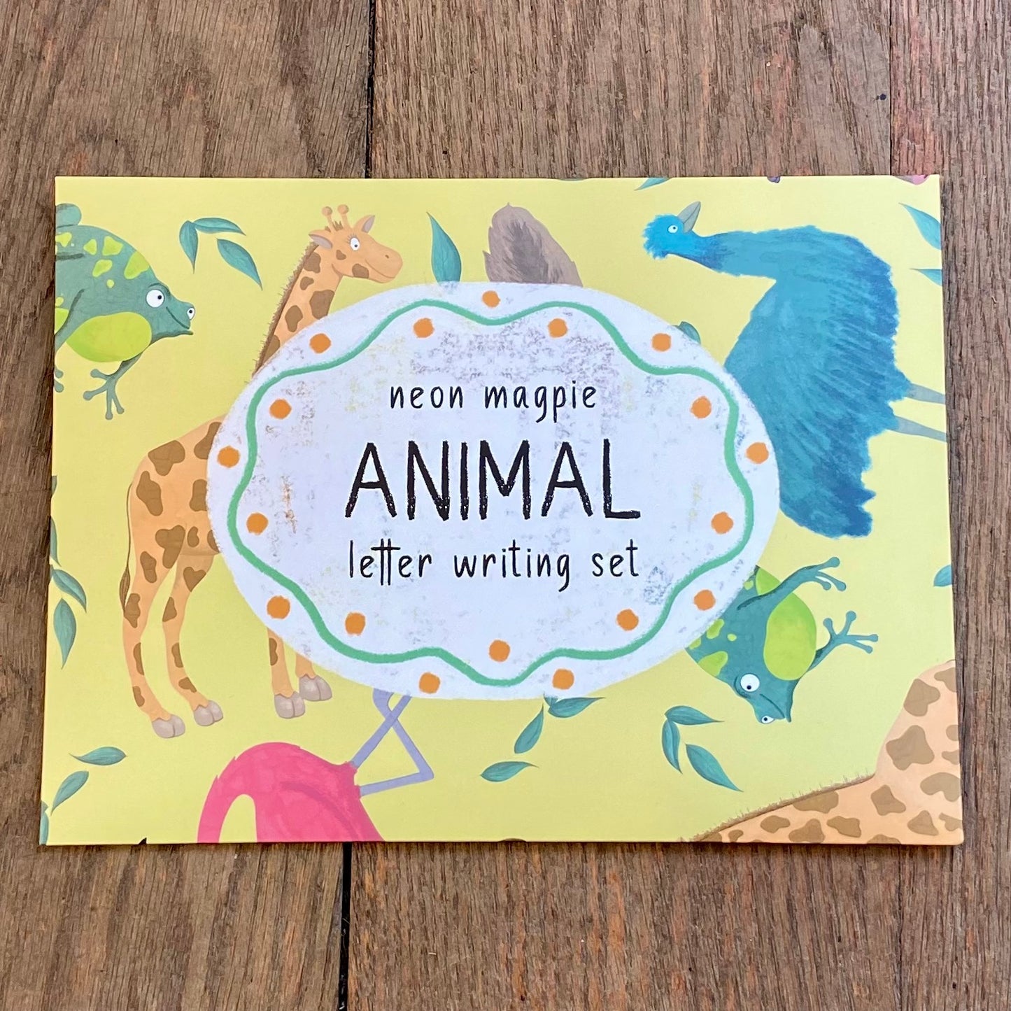 Neon Magpie | Letter Writing Set | Animal