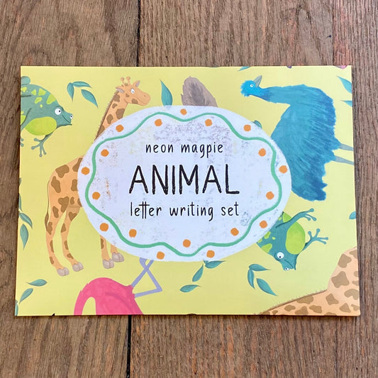 Neon Magpie | Letter Writing Set | Animal