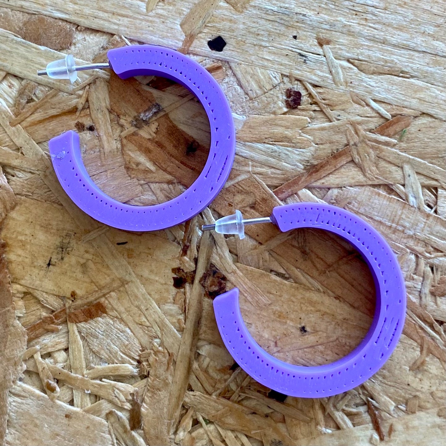 Will Sharp | Chunky Hoop | Purple