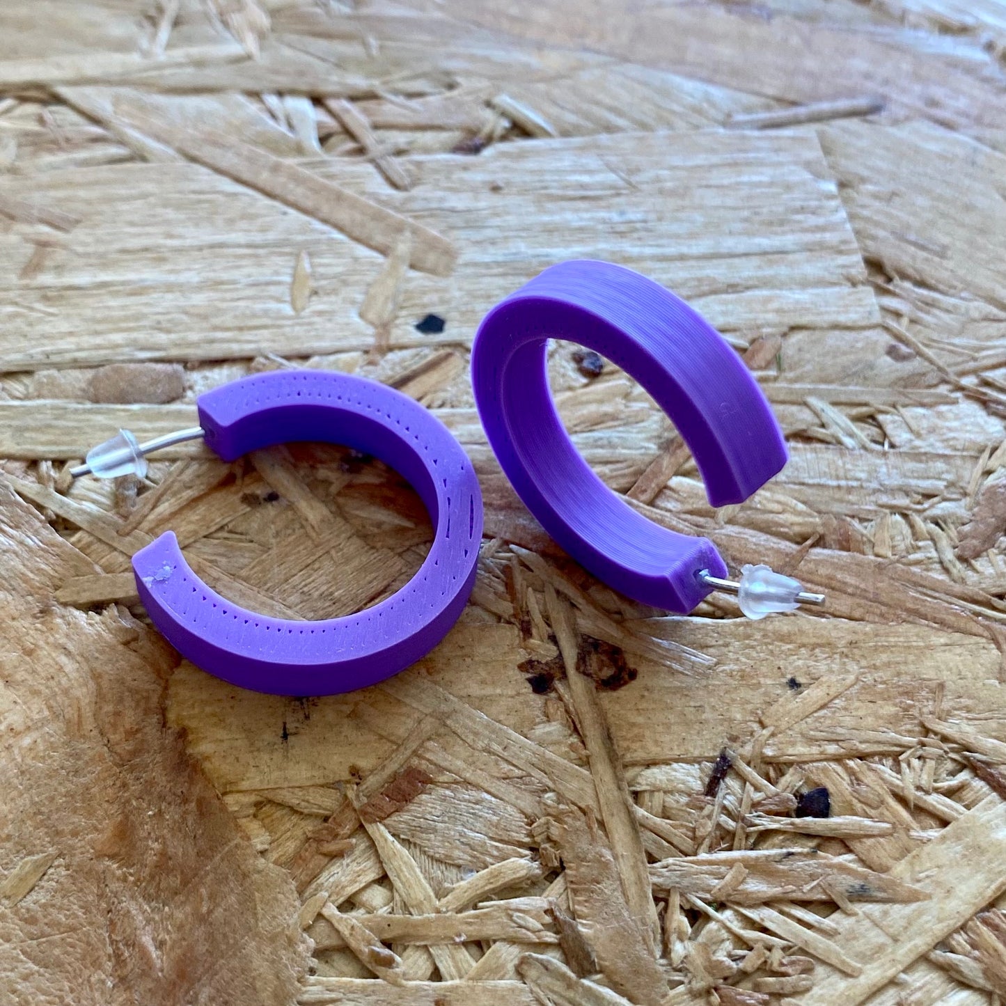 Will Sharp | Chunky Hoop | Purple