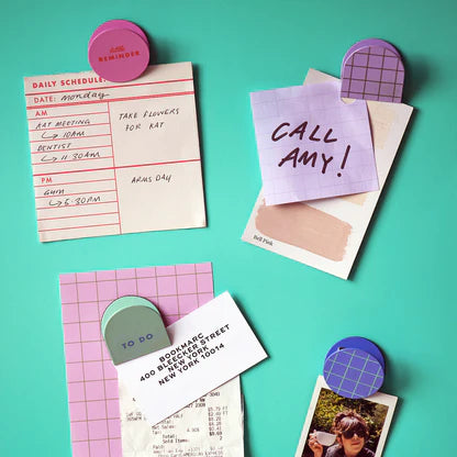 Kikkerland | Inkerie | Set of 4 Magnetic Clips