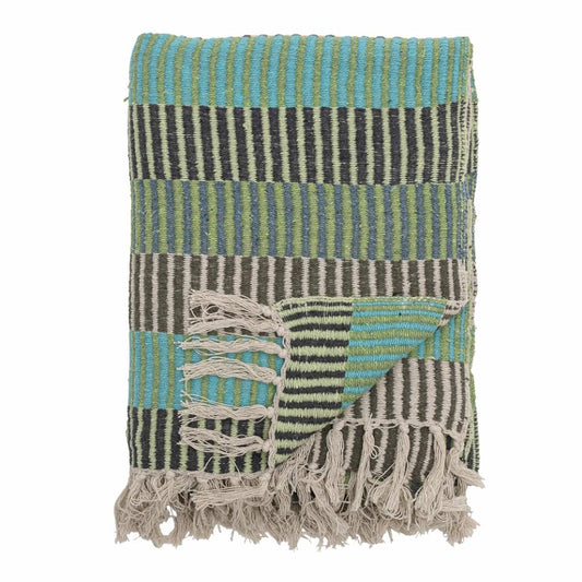 Bloomingville | Blanket / Throw | Isnel Blue