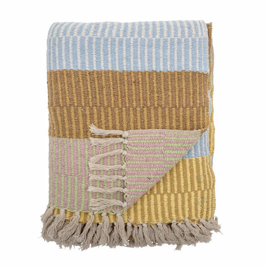 Bloomingville | Blanket / Throw | Isnel Yellow