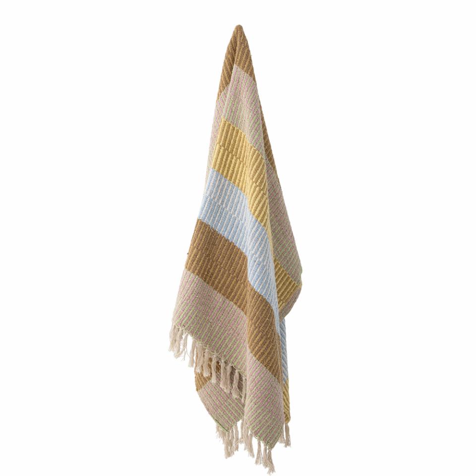 Bloomingville | Blanket / Throw | Isnel Yellow