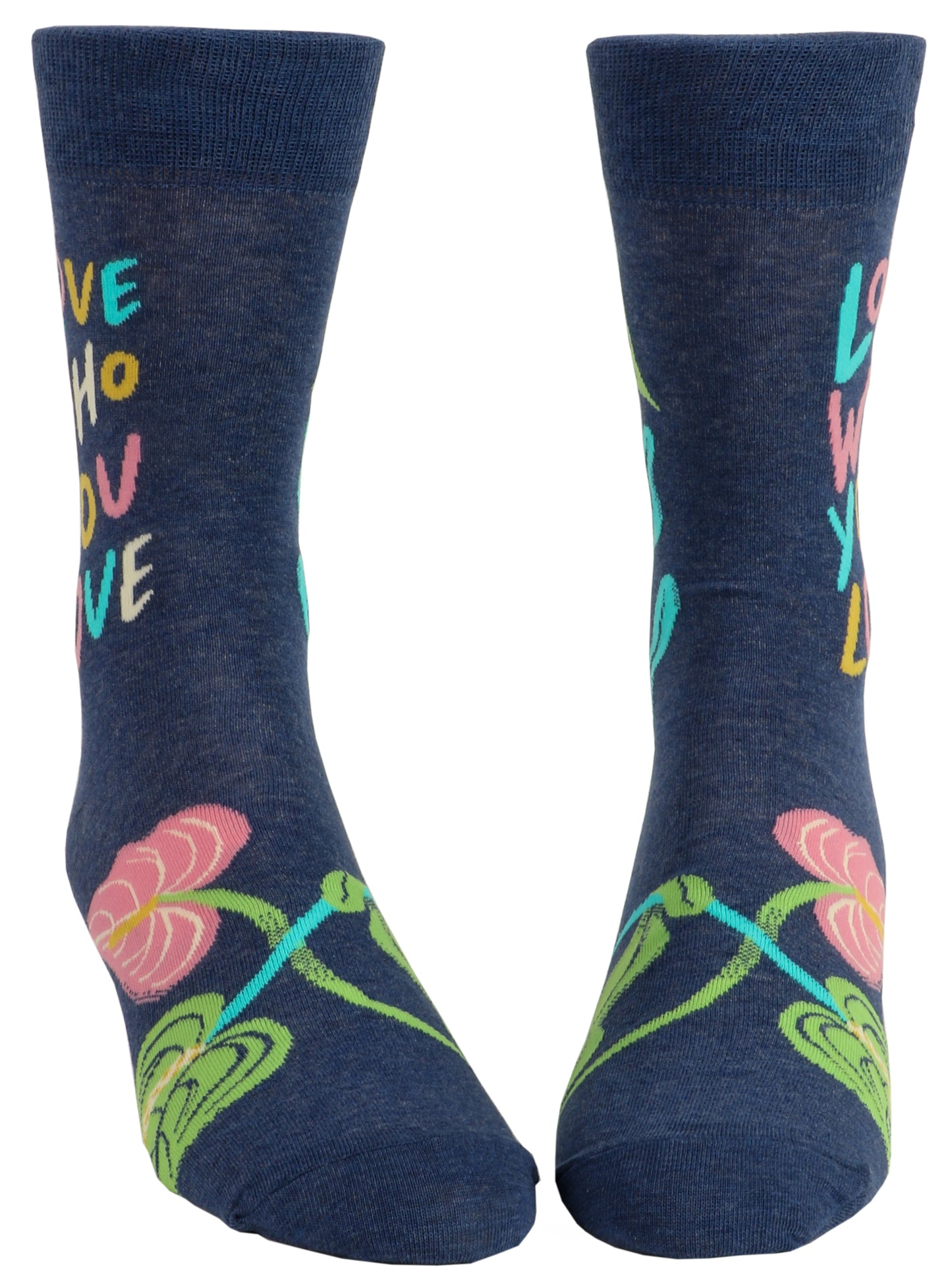 Socks - Mens Crew "Love Who You Love"