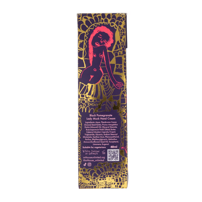 Arthouse Unlimited | Lady Muck Hand Cream 60ml | Black Pomegranate