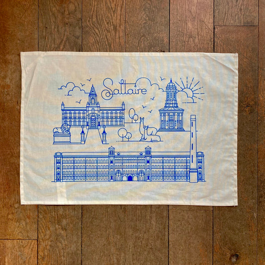 Rad Studio | Tea Towel | Saltaire Landscape