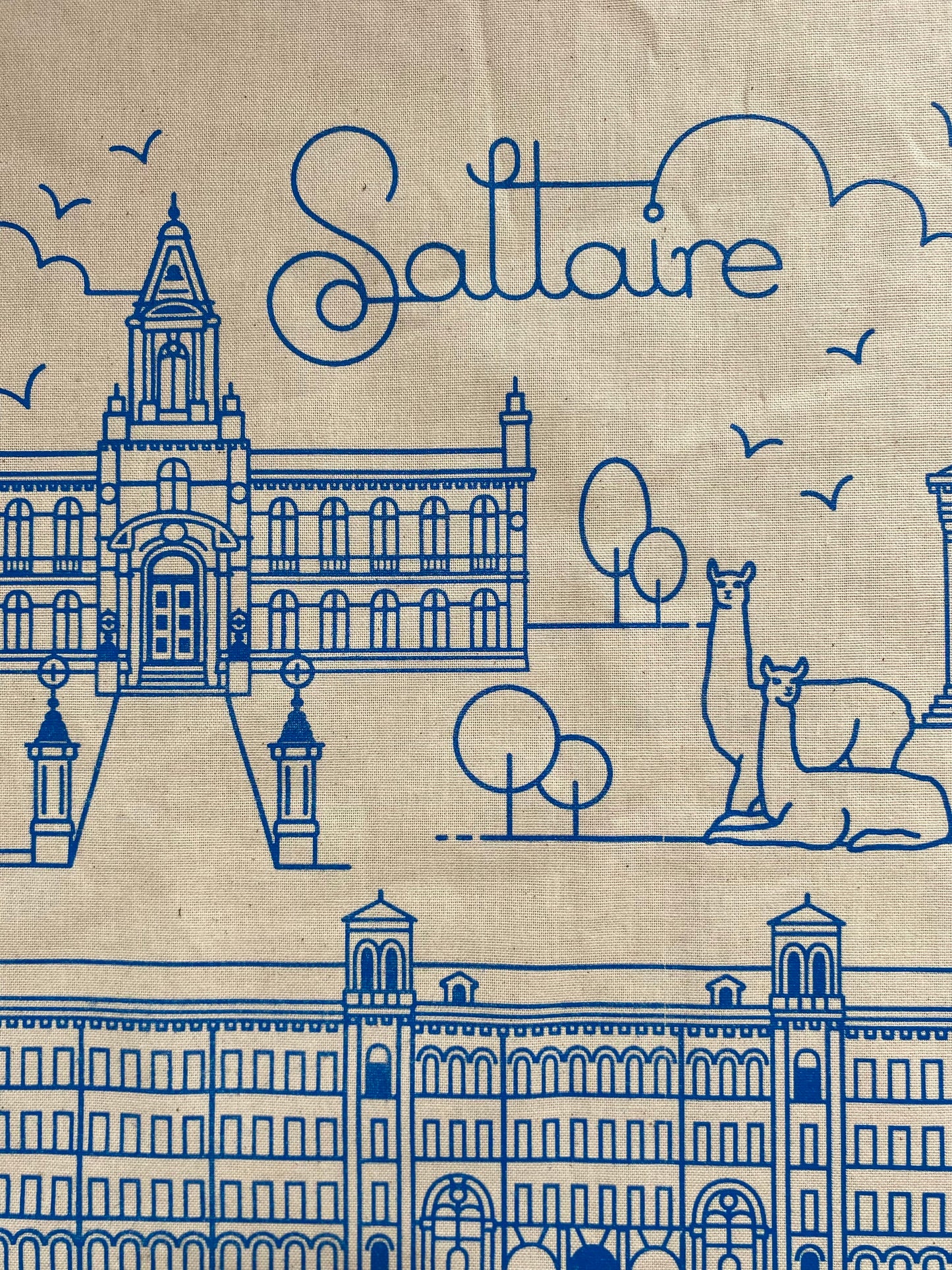 Rad Studio | Tea Towel | Saltaire Landscape