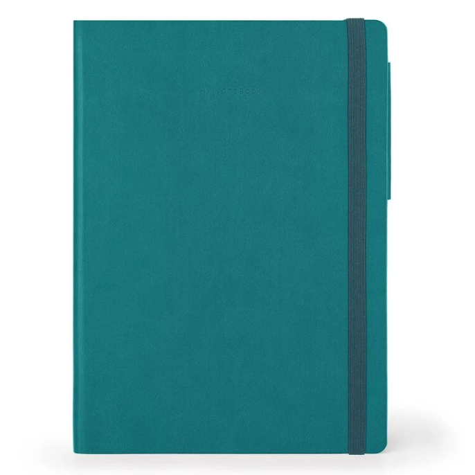 Legami | My Notebook Large Plain | Malachite Green