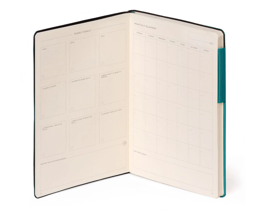 Legami | My Notebook Large Plain | Malachite Green