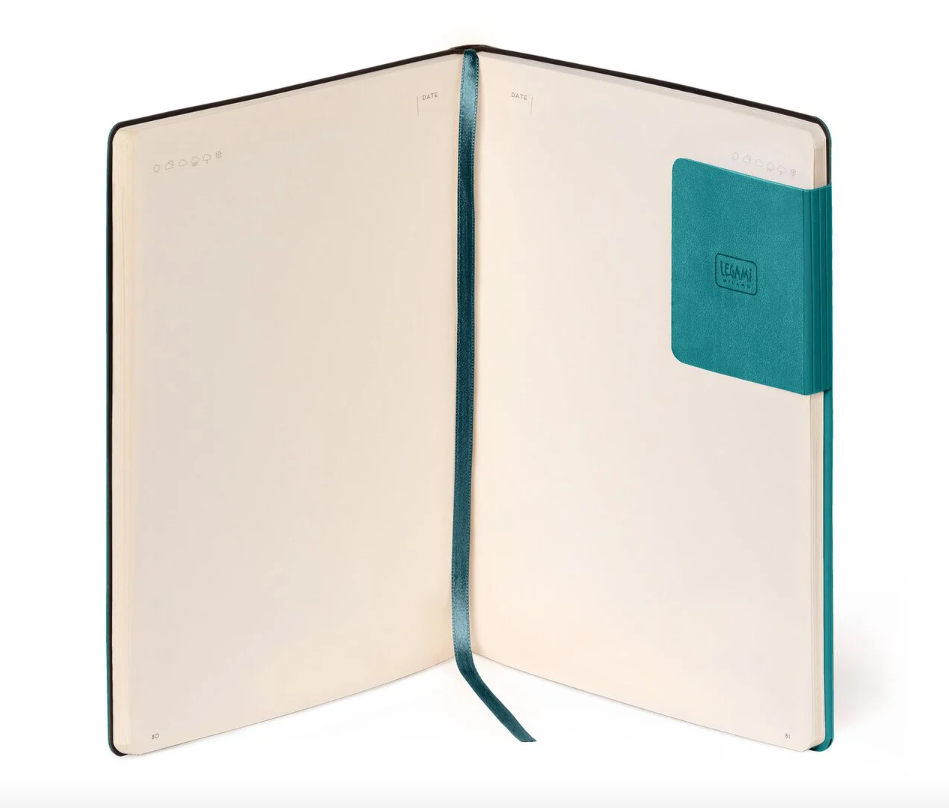 Legami | My Notebook Large Plain | Malachite Green