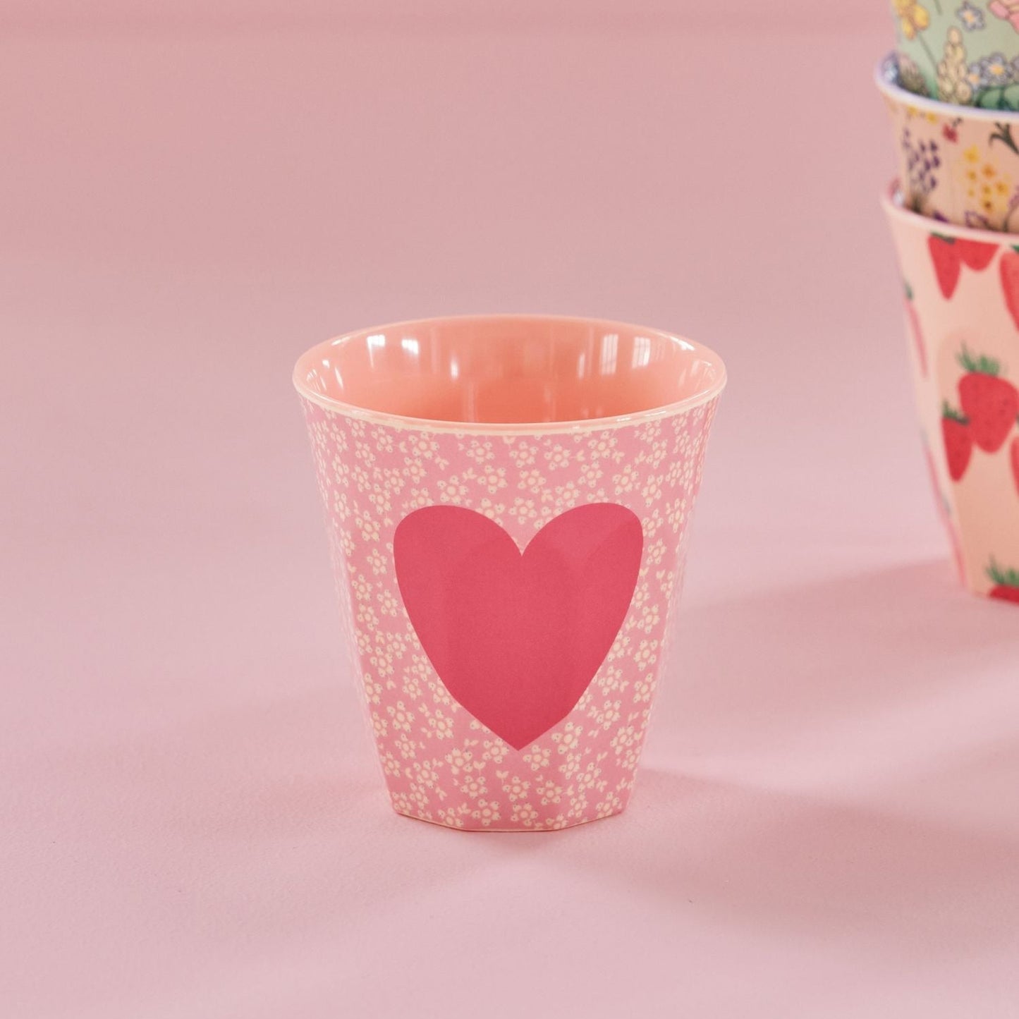 Rice | Medium Melamine Cup | Heart