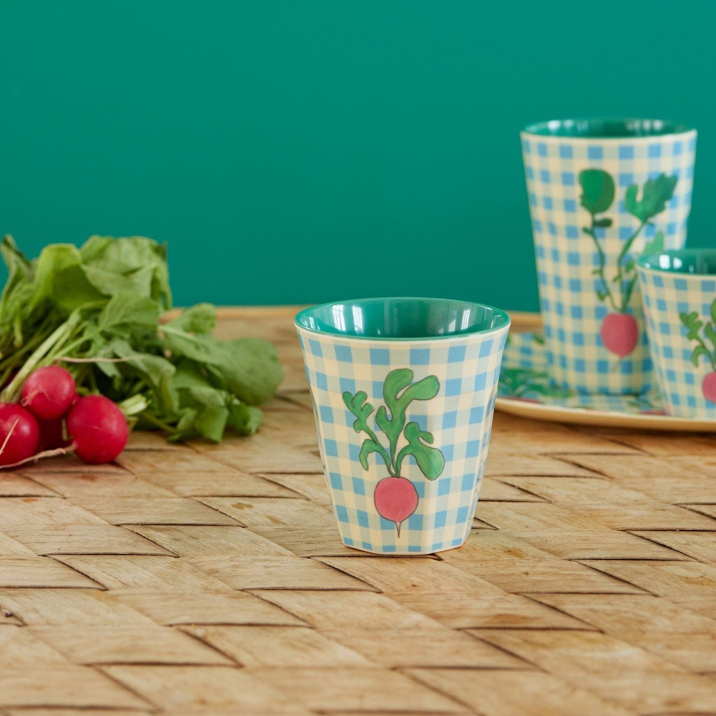 Rice | Medium Melamine Cup | Ravishing Radish