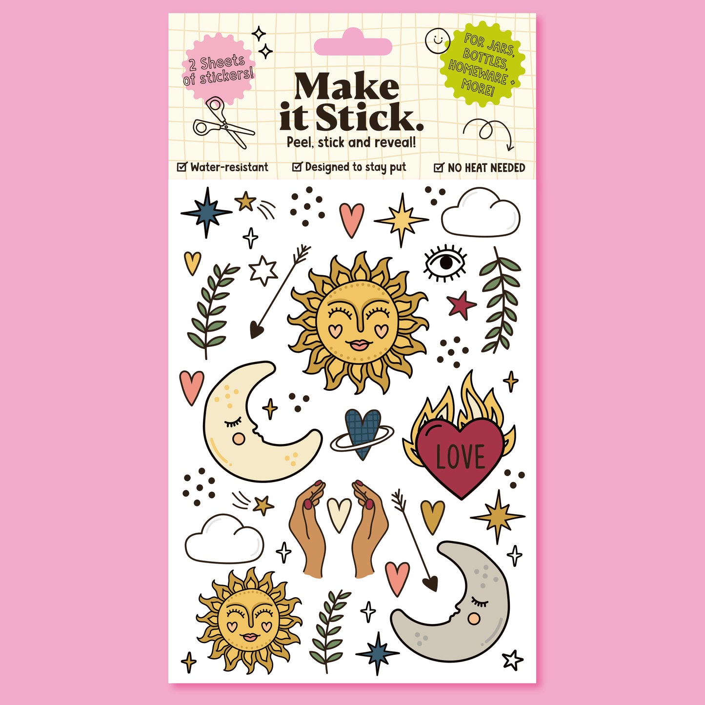 Make It Stick | Peel & Stick Transfers | Celestial