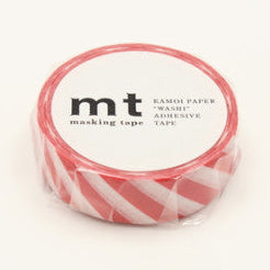 mt deco | Washi Tape | Stripe Red