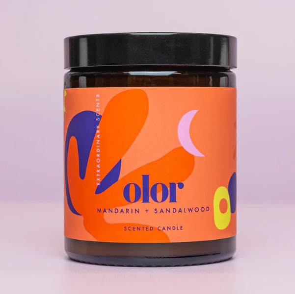 Olor | Jar Candle | Mandarin & Sandalwood