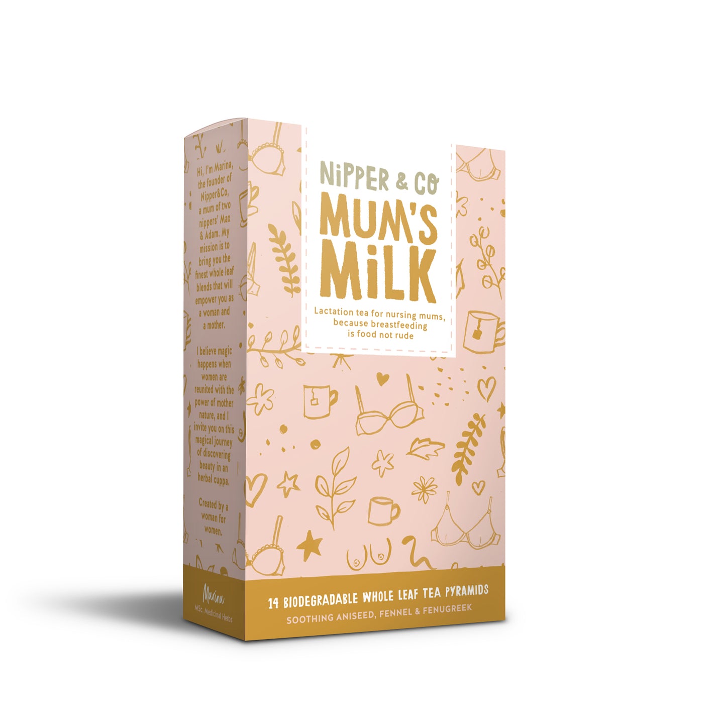 Nipper & Co | Mum's Milk, Herbal Infusion For Nursing Mum's