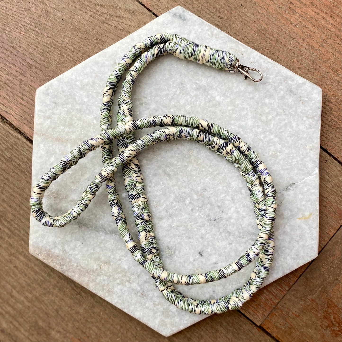 Northern Rose | Mobile Phone Lanyard | Mottled Green