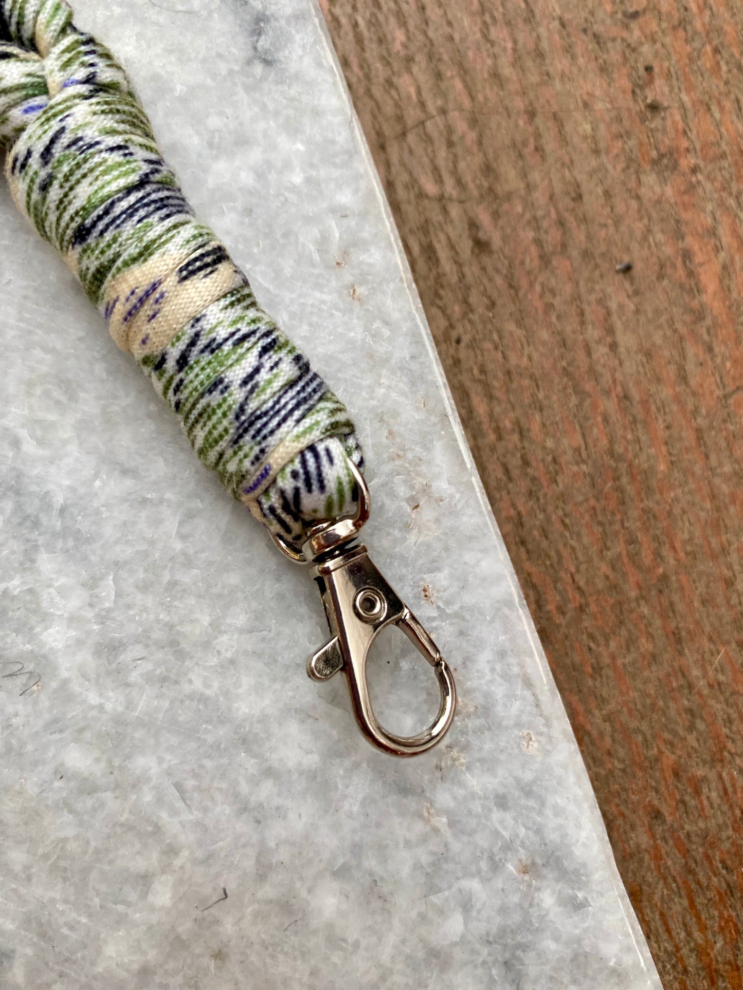 Northern Rose | Mobile Phone Lanyard | Mottled Green