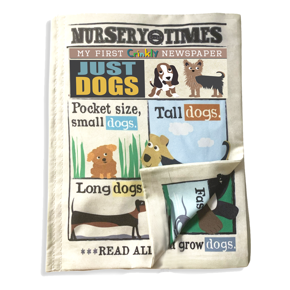 Crinkly Newspaper | Just Dogs