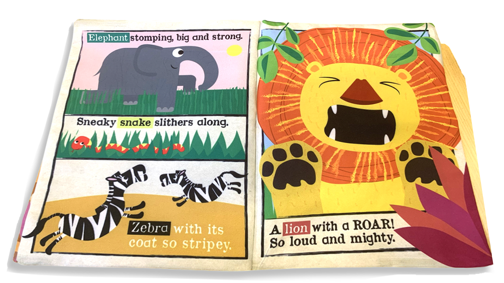 Crinkly Newspaper | Safari Animals