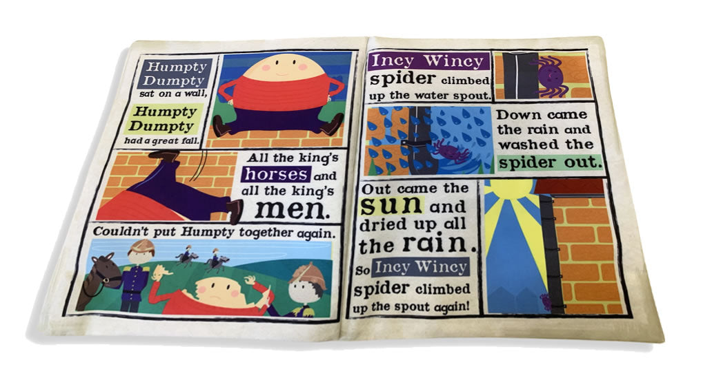 Crinkly Newspaper | Nursery Rhymes