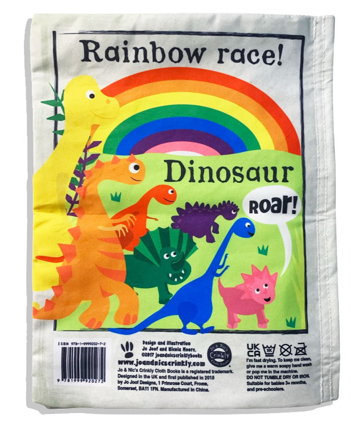 Crinkly Newspaper | Rainbow Dinosaurs