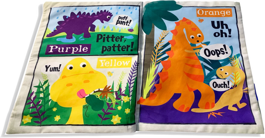 Crinkly Newspaper | Rainbow Dinosaurs