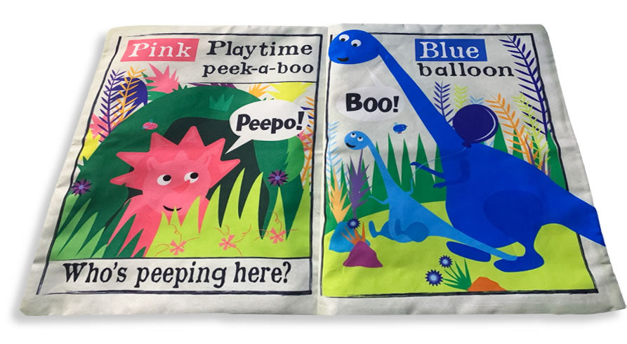 Crinkly Newspaper | Rainbow Dinosaurs