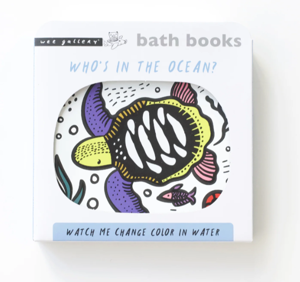 Bath Book Color Me | Who's in the Ocean?