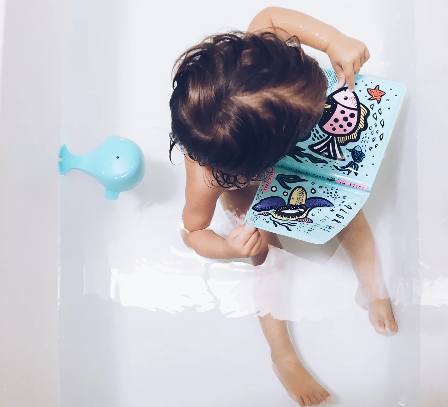 Bath Book Color Me | Who's in the Ocean?